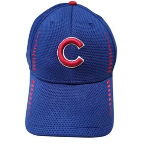 Chicago Cubs Hat Cap Strap Back Mens One Size Blue MLB Baseball New Era